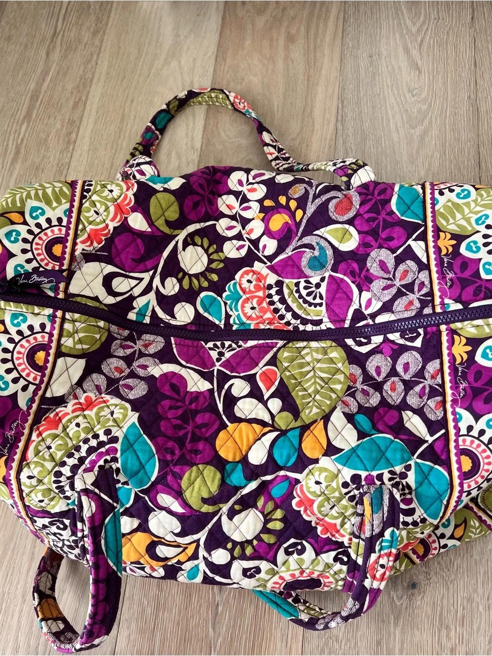 Vera Bradley Large Duffel Bag - Retired 